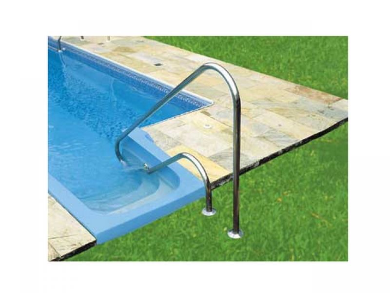 Corrimão para Piscina Ilha Bela - Mega-Lazer 