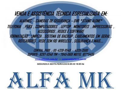 Telefonia / PABX / Rede / Dados Estruturados / Interfonia