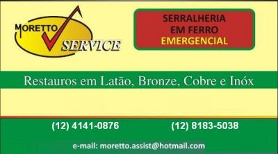 Serralheiro Emergencial em Ferro - Restauro Cobre,latão,Bronze e Inox