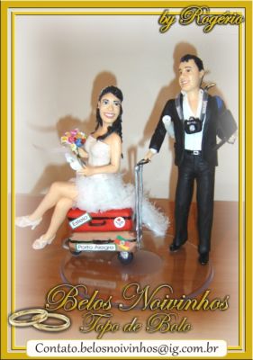 BELOS NOIVINHOS TOPO DE BOLO