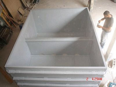 CAIXAS EM FIBRA DE VIDRO