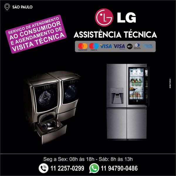 Manutenção geladeira LG - Jardim Europa