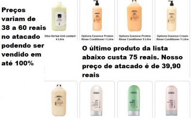 Ofertas de revenda de produtos para salões de beleza
