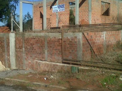 TERRENO COM CASA EM CONSTRUÇÃO-BARBADA