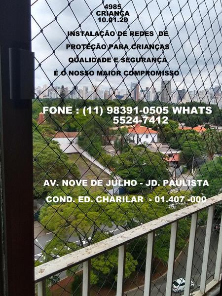Cidade Jardim, Telas de Proteção na Cidade Jardim, (11) 98391-0505 zap 
