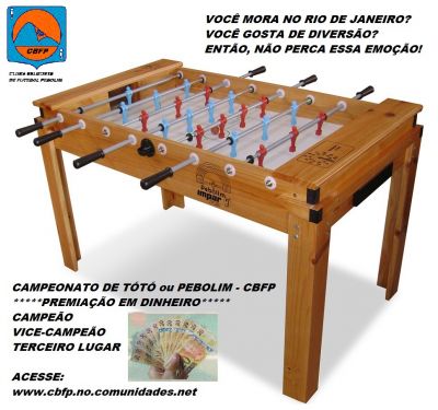 CAMPEONATO DE TÓTÓ(PEBOLIM)