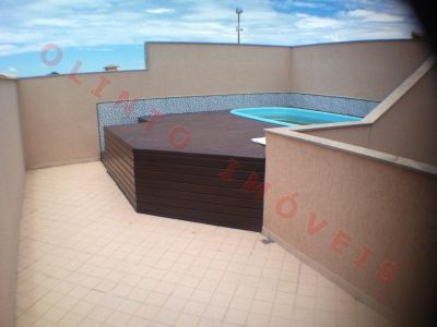 Olinto Imóveis vende Cobertura 4 qts no Recreio em Rio das Ostras