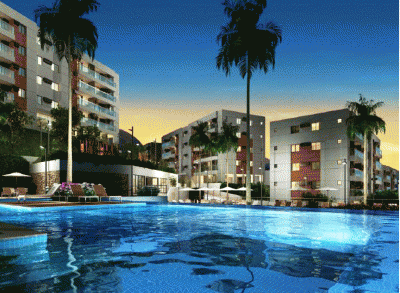  Casa ou Apartamento em Residêncial com lazer.