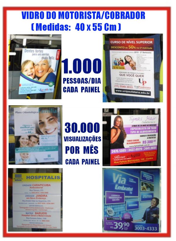 Publicidade Em Ônibus - Custa pouco e funciona