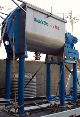 USINA DE FERTILIZANTE MISTURADOR RIBBON BLENDER