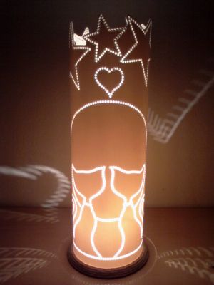 Luminárias Artesanais de PVC