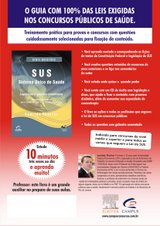 LIVRO DO SUS com MÉTODO INDOVADOR DE ENSINO PARA CONCURSOS