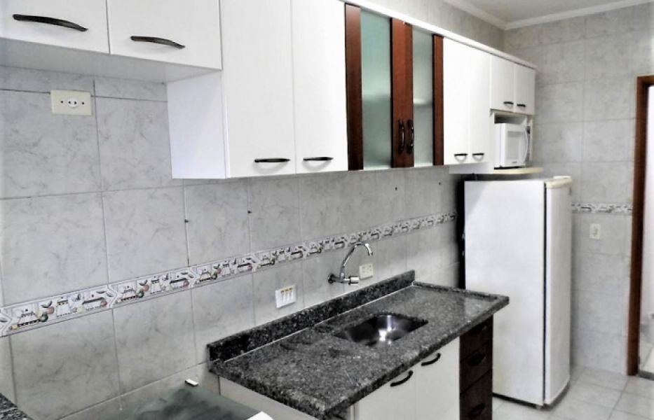 Cód. A015 Churrasqueira na sacada ap lindo de 1 dormitório 1 vaga 