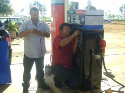 Curso de manutenção em bombas de abastecimento de posto de gasolina