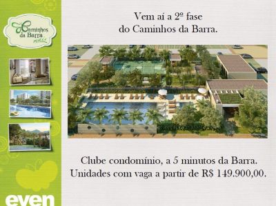 APARTAMENTOS 2 QUARTOS MINHA CASA MINHA VIDA A 5 MIN DA BARRA