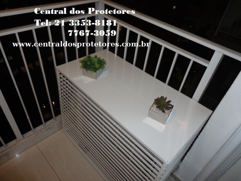 Caixas Capas Protetoras Gabinetes em fibra de vidro e Aluminio p/ Ar Condicionado e Split,