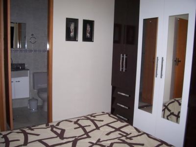 TEMPORADA-Apartamento com churrasqueira na sacada-Fte ao Mar-PRAIA GRANDE