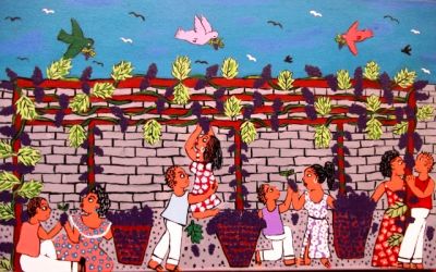 OBRAS DA ARTISTA NAIF ROSARIA SILVA A VENDA COM AJUR SP 