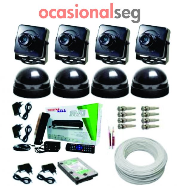 Kit sistema de segurança e cameras de segurança