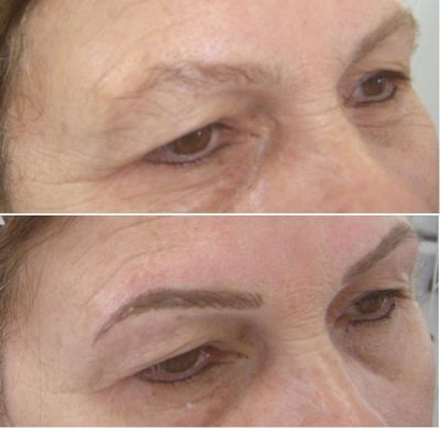 MAQUIAGEM DEFINITIVA FIO A FIO, CONTORNO DE BOCA E OLHOS