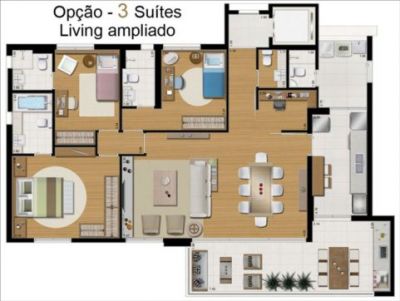 Vendo apto no THE VIEW CHACARA KLABIN / 148M² / 4 VAGAS