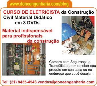 Curso de Eletricista da Construção Civil Passo a Passo em DVDs