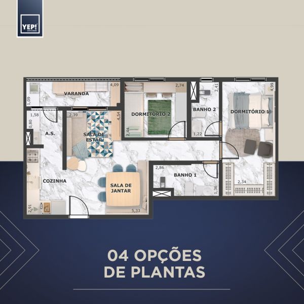 Apartamentos Santo andre,sp,2 Dts,Lançamento,