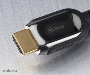 Akasa AK-CBHD01-20 Cabo HDMI Audio e Video Ultimate AKASA 3D Versão 1.4. Tamanho: 2 Metros