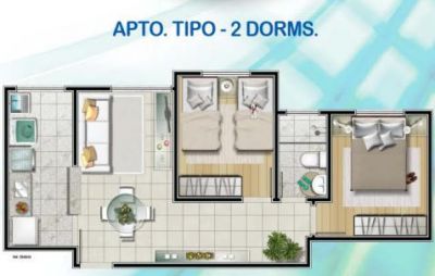 APARTAMENTO 2 DORM-MINHA CASA MINHA VIDA GUARULHOS (11) 4218-1461