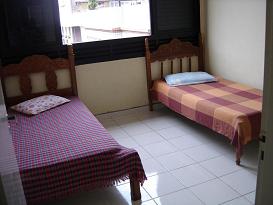 Apto 2 dorms na praia Gonzaga / Santos