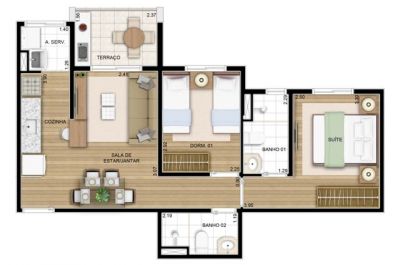 Lançamento Botânico by Cyrela - Mangueira Lopes