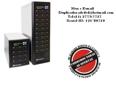 Duplicadora de dvd e cd (11) 2773-7727