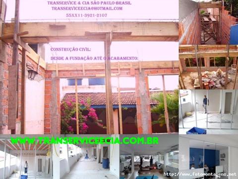 *construímos*reformamos e efetuamos pequenos reparos*