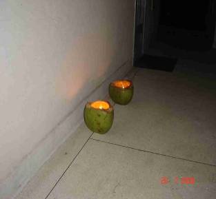 Lamparinas Ecológicas a Óleo de cozinha