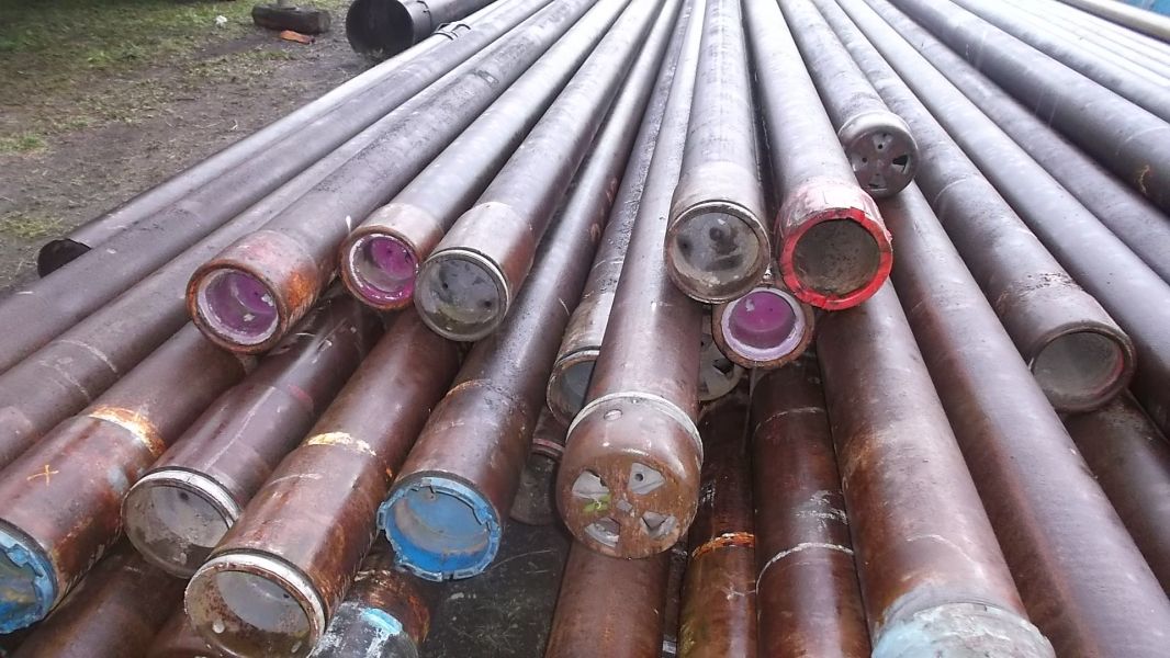 35,5 ton de tubos de aço de 7 x 0,362 pol