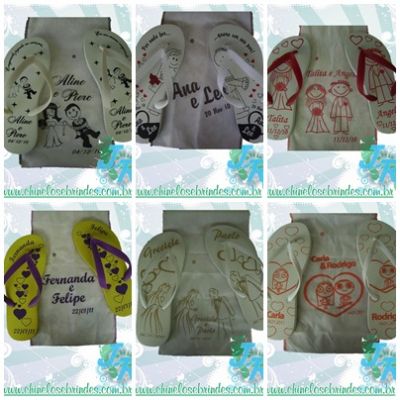 JR Sandálias Personalizadas para Eventos