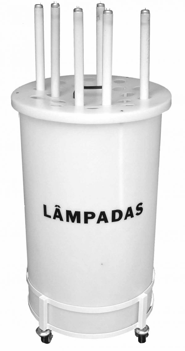 Coletor e transportador de Lâmpadas usadas  