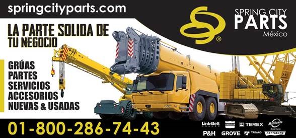 Venta gruas y respuestos para maquinaria pesada