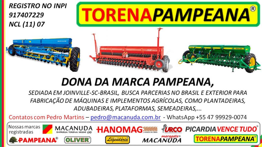 PLANTADEIRAS com a Marca MACANUDA - Empresa do Brasil Busca Parcerias