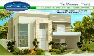 CASA DUPLEX 04 QUERTOS EM  ITAIPUAÇU  R$ 290.000,00