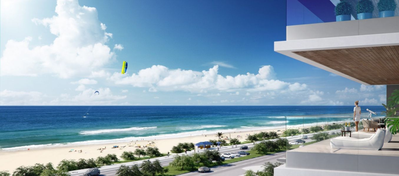 Coberturas na Praia da Barra da Tijuca