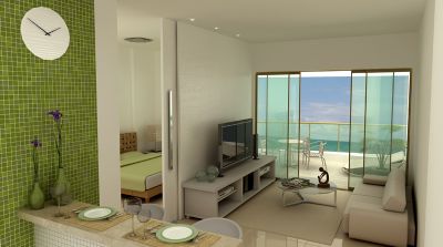 PALAZZO VERSILIA 1/4(Suíte) BARRA 52m2 Lançamento Alto Luxo