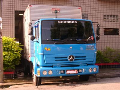 VENDO TROCO CAMINHÃO BAÚ MB 712C-EL- RARIDADE 