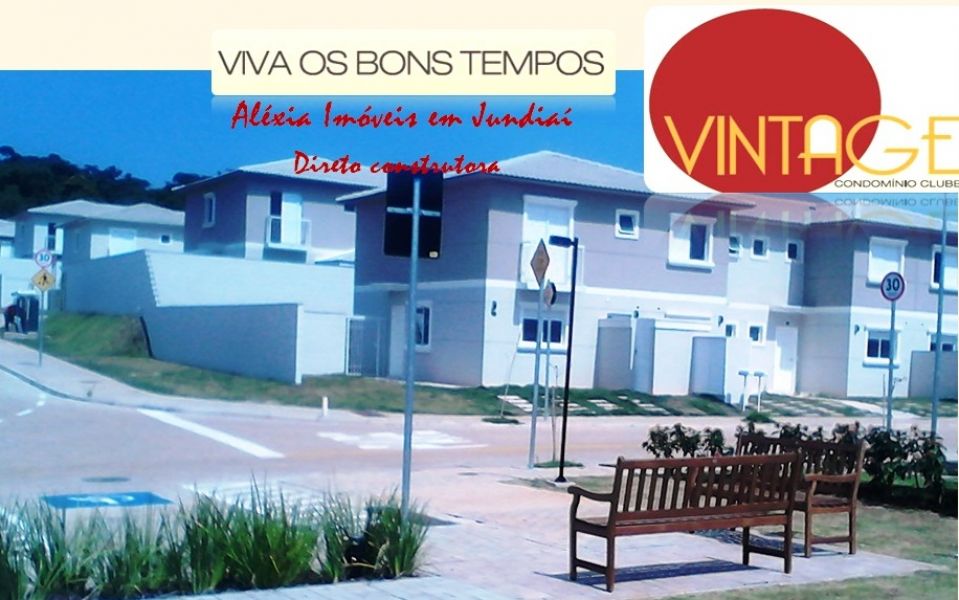 Condomínio Vintage Jundiaí Direto c/ construtora