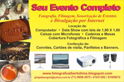 SUPORTE PARA SEU EVENTO 