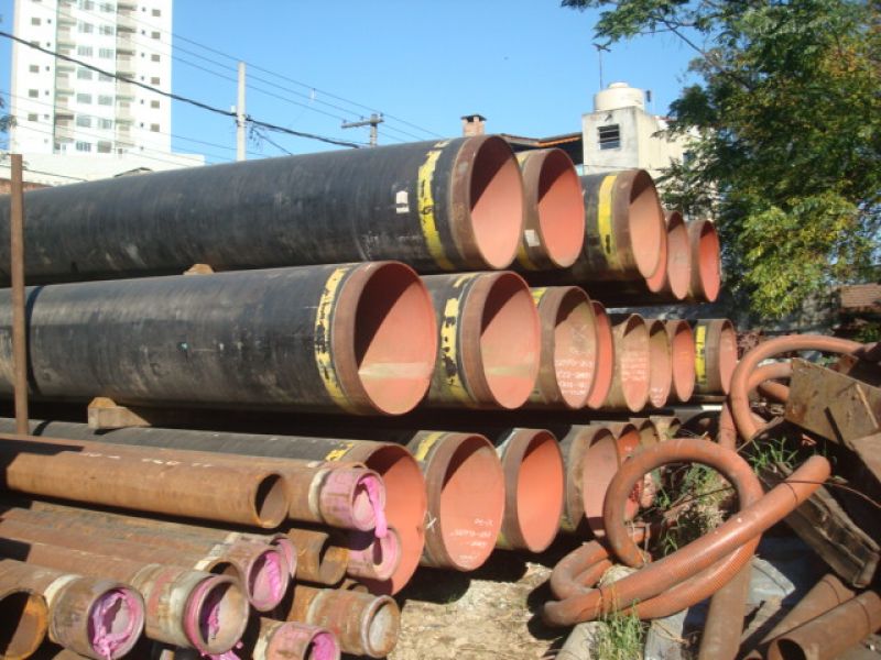 102 ton de tubos de aço de 38 x 5-8 pol