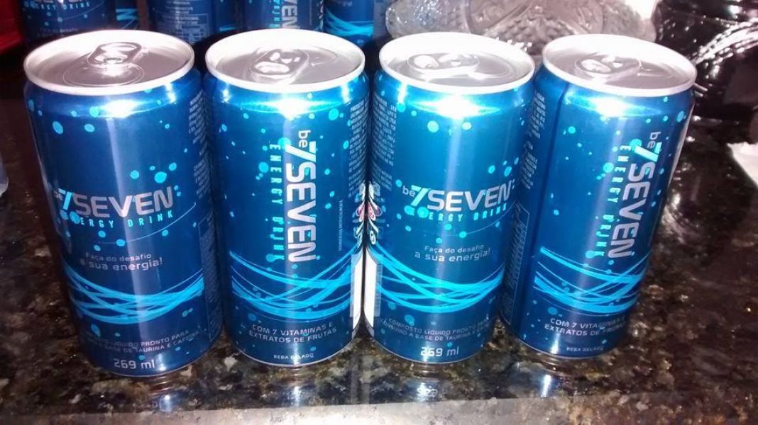 Be7 seven energy drink Promoção 