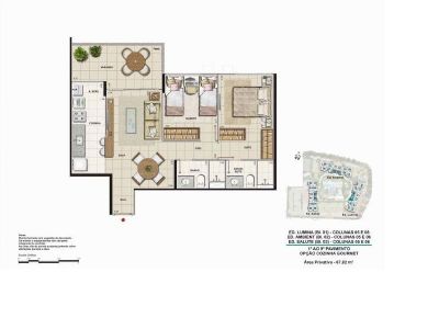 Apartamento de 02 quartos próximo a Avenida Das Américas Barra da Tijuca