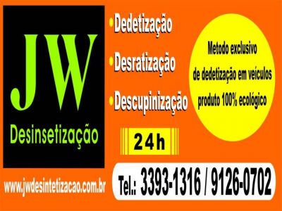 JW DESINSETIZAÇÃO 