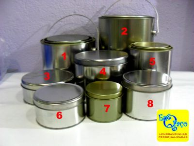 LATAS PARA PERSONALIZAÇÃO